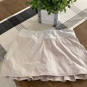 LuLu lemon running skirt with built in bike shorts